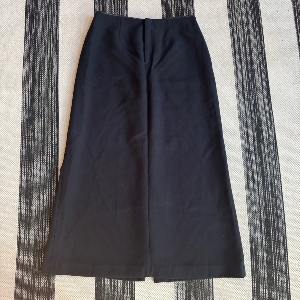 GAP Skirt Womens Vintage Black Maxi Skirt‎ Size 8 Modest Business Minimalist